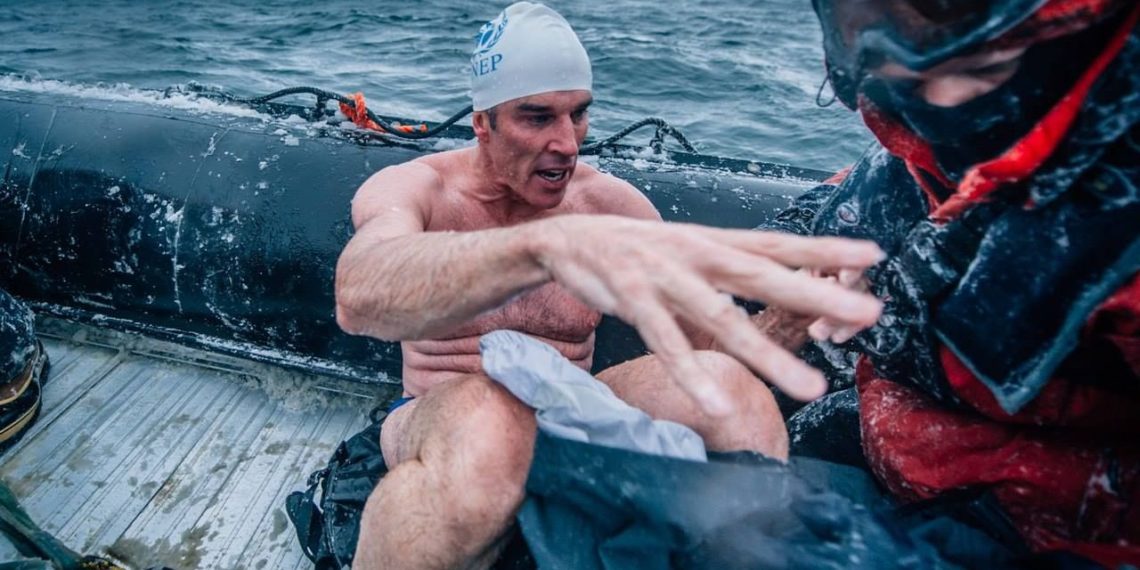 Новые рекорды в Антарктиде продолжает устанавливать Льюис Пью