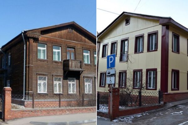 Чиновники НСО «закатали» в сайдинг памятник архитектуры под воздействием холода и сырости