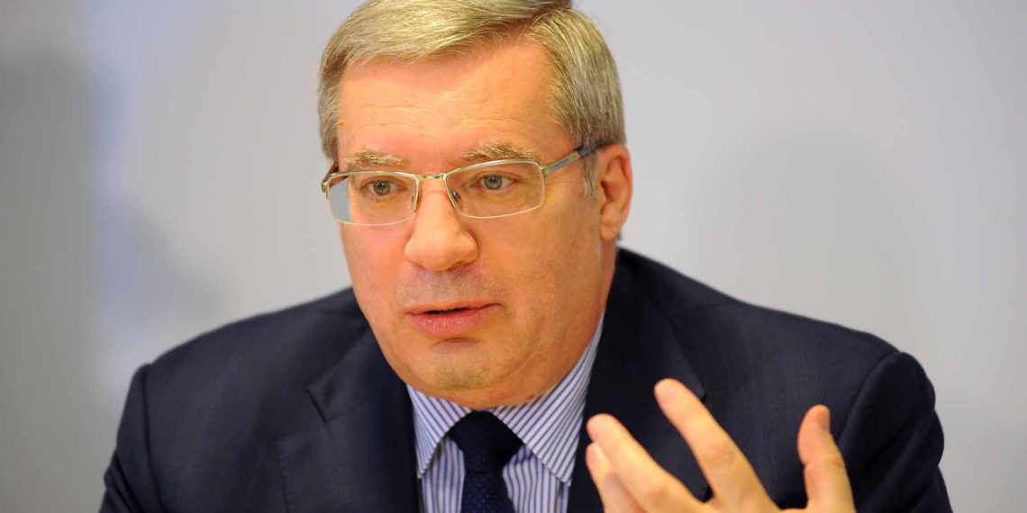 Виктор Толоконский дает показания по делу экс-губернатора НСО Василия Юрченко