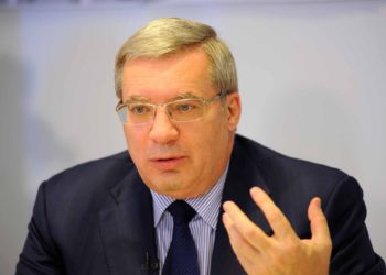 Виктор Толоконский дает показания по делу экс-губернатора НСО Василия Юрченко