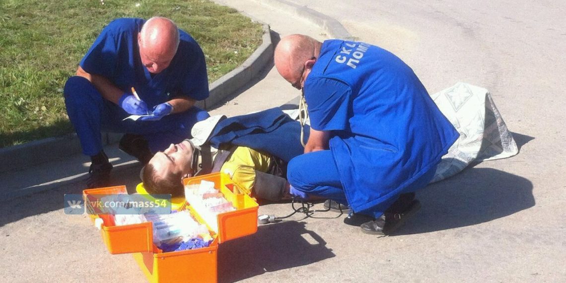 Новосибирец повредил шею, спрыгнув с Бугринского моста (видео)