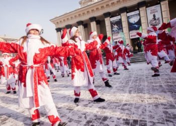 Новосибирцы станцуют с Дедом Морозом в новогодние праздники (программа мероприятий)