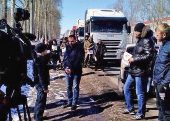 Забастовка против системы «Платон» докатилась до Новосибирска