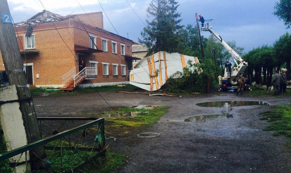 Ураган унес жизнь пожилого жителя Новосибирской области