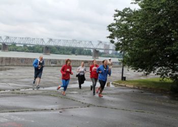 Новосибирцы устроили партизанский забег против дискриминации ВИЧ-позитивных