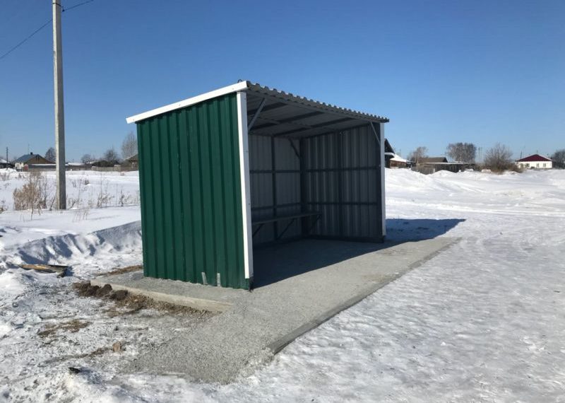 Общественники нашли новую «золотую» остановку в селе под Искитимом