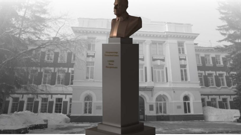 эскизный проект установки памятника Сталину у Дома офицеров