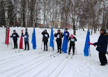 В Пашино прошла лыжная эстафета памяти Сергея Амосова