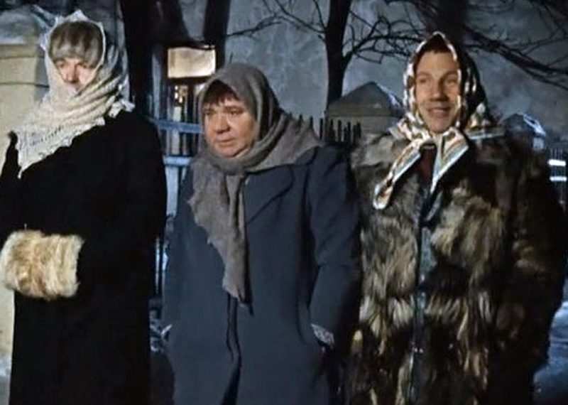 кадр к/ф "Джентльмены удачи"