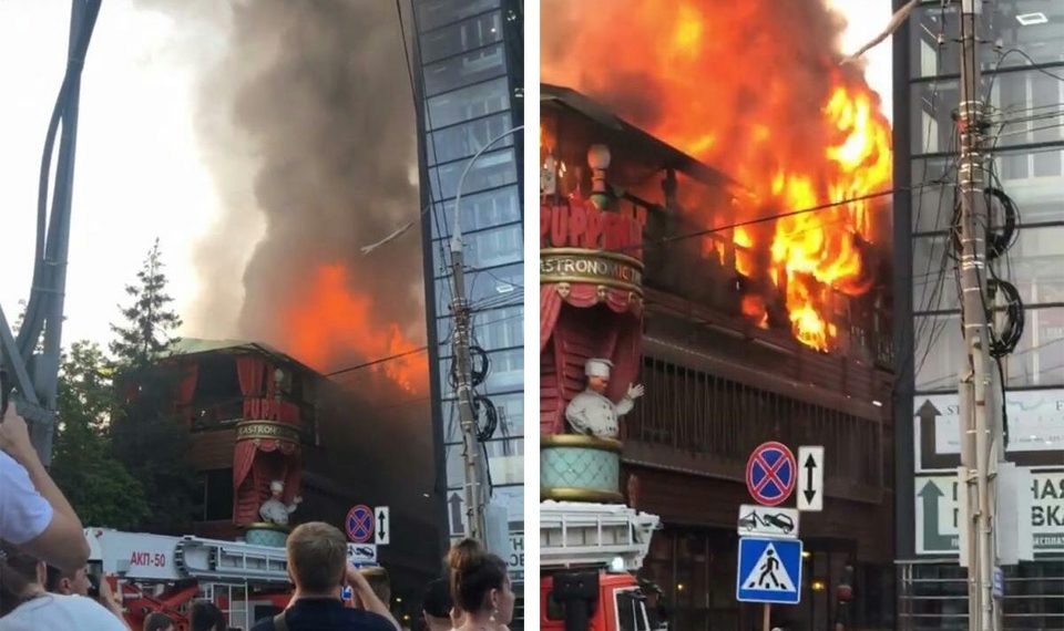 Звезда французского кино написал владельцу сгоревшего ресторана Puppen Haus