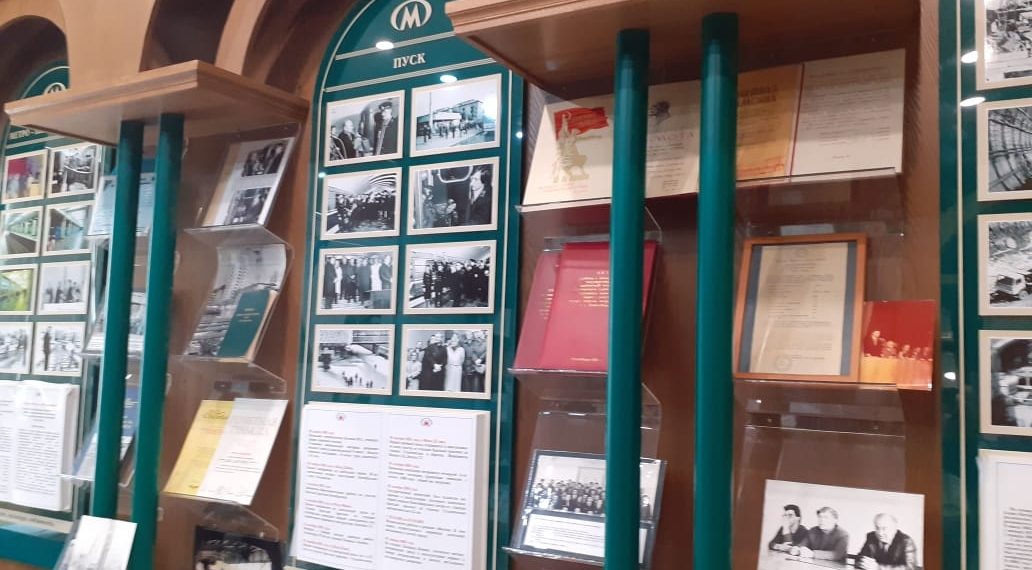 Новосибирский метрополитен показал свой музей прессе