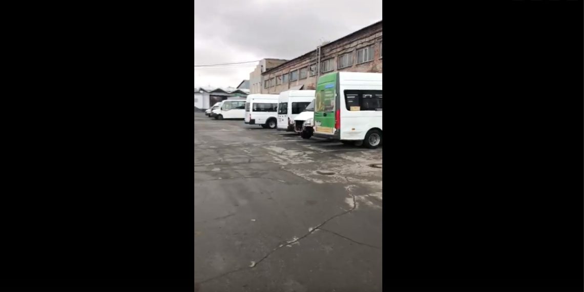 Водители маршрутки №45 объявили протест в Новосибирске