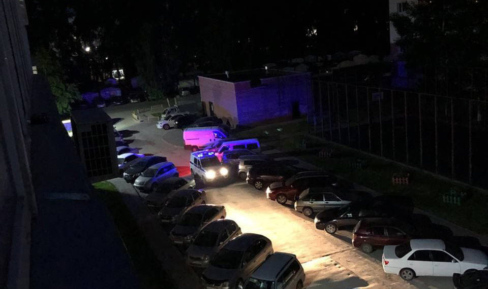 Новосибирец расстрелял автомобиль и начал словесную перепалку на Затулинке