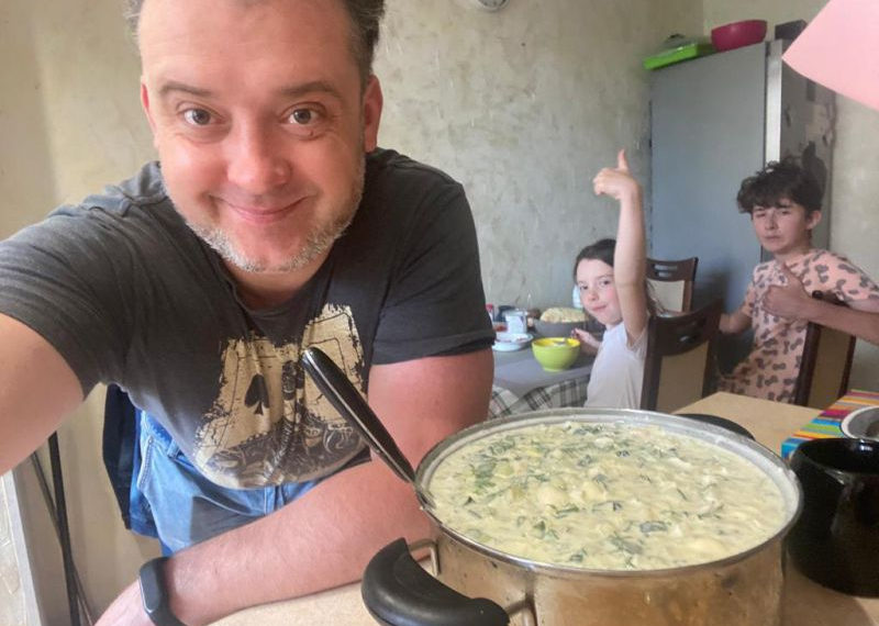 Как Денис Роднянский изобрел окрошку вегетарианскую