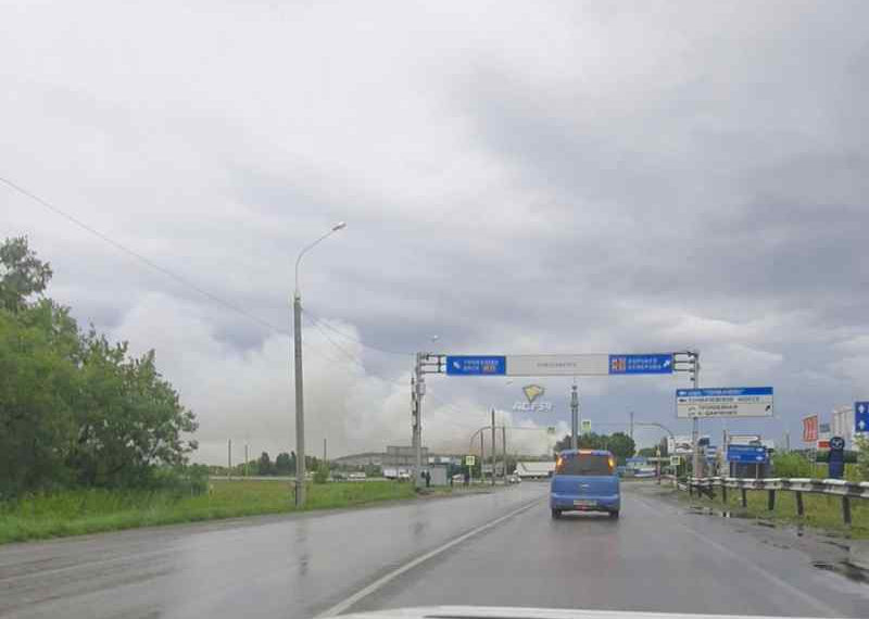 Воздух над горевшим в Новосибирске полигоном проверили на ПДК