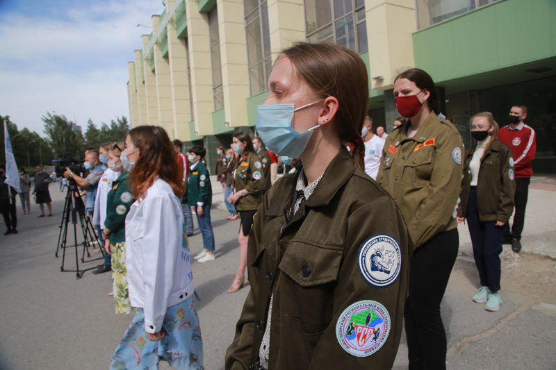 Бойцы медицинского студотряда приступили к работе в больницах Новосибирска