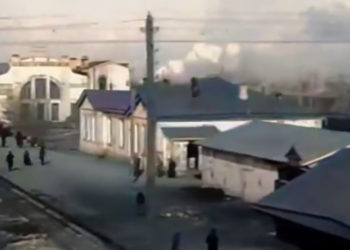 Революционные кадры Новосибирска оказались хроникой из Китая