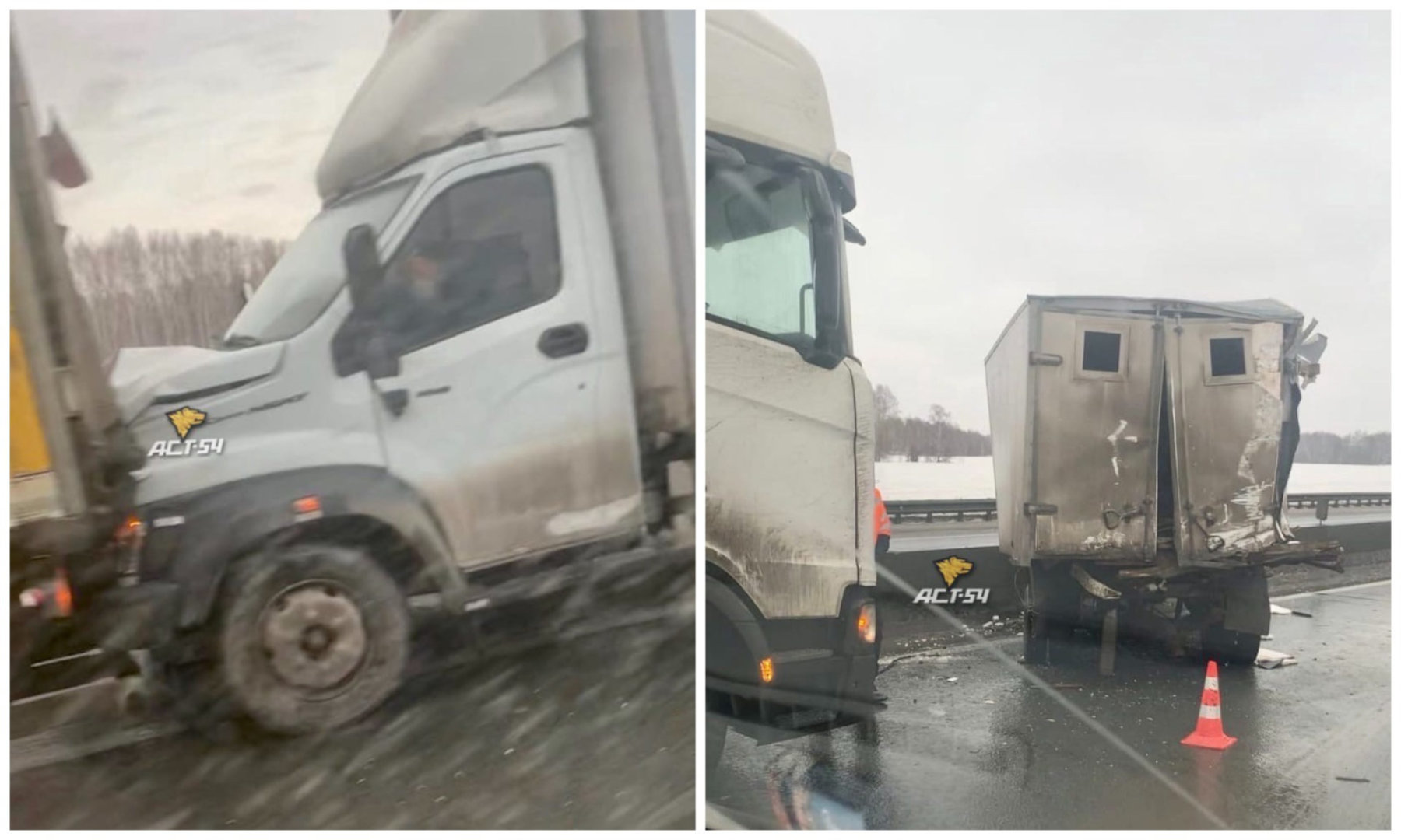 фура лента. фура под новосибирском. авария в рекламный щит. опрокинулась фура под новосибирском. авария на северном объезде в новосибирске аст 54.