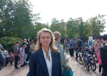 Юным пешеходам Родников напомнили о безопасном поведении на дорогах