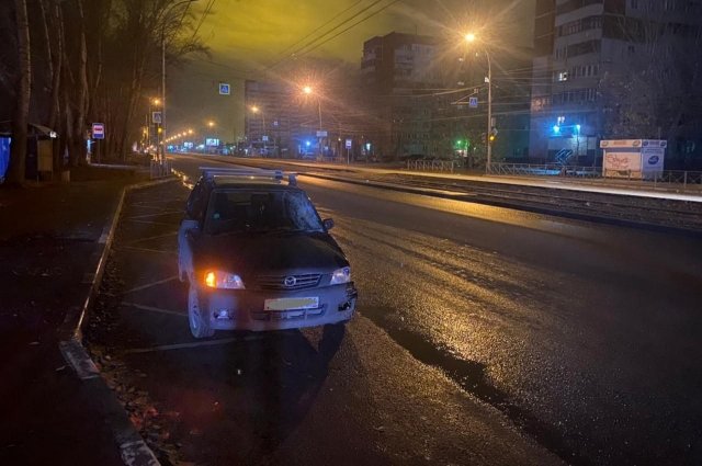 В Новосибирске иномарка насмерть сбила старушку, переходящую дорогу на желтый свет
