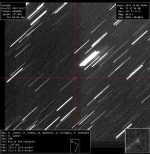 Российские обсерватории обнаружили приближающийся к Земле астероид