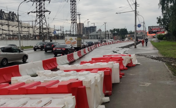 Движение на проезде Энергетиков опять перекроют в Новосибирске