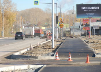 Реконструкция улицы Кедровой вышла на финишную прямую