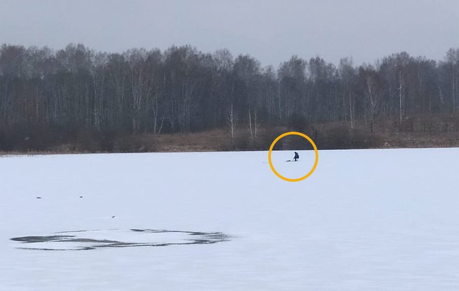 «Ходил по тонкому льду»: первый протокол выписали зимним рыбакам в Новосибирской области