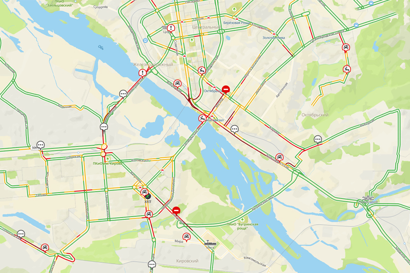 «Смилуйтесь»: Новосибирск охватили 8-балльные пробки
