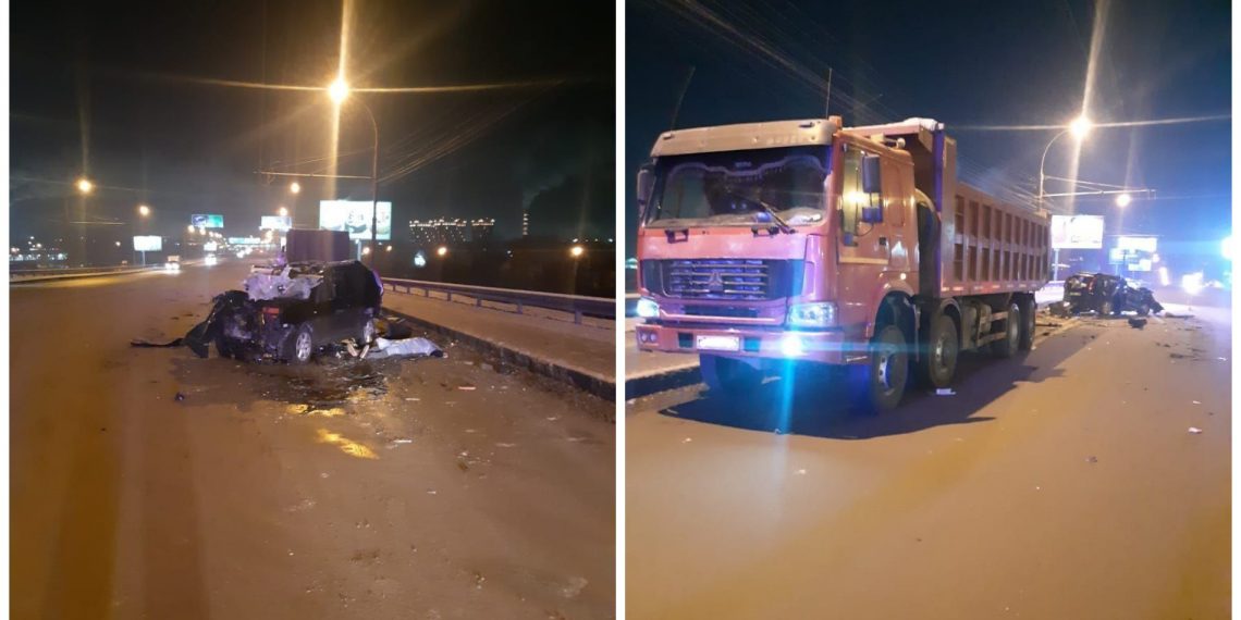 Столкновение с самосвалом унесло жизнь мужчины на Димитровском мосту