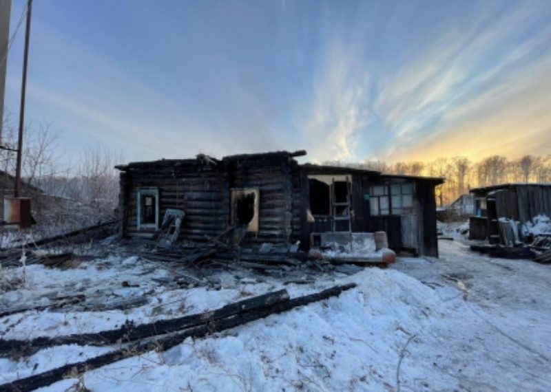 Пожар в Новосибирской области унёс жизни двух человек