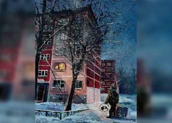 «Я приехал, мам»: картина о возвращении военнослужащего из зоны СВО в Новосибирск понравилась горожанам