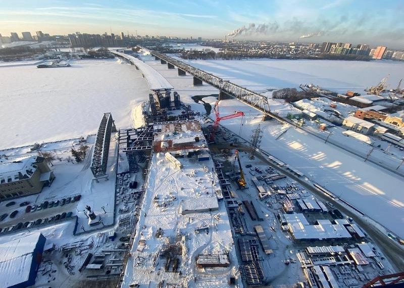 Срыв сроков по сдаче четвертого моста в Новосибирске объяснили санкциями и пандемией