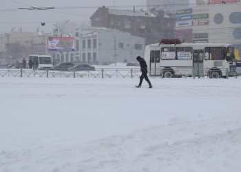 Антициклон из Казахстана избавит Новосибирск от снегопадов