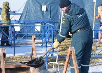 Где можно будет окунуться в прорубь на Крещение в Новосибирской области