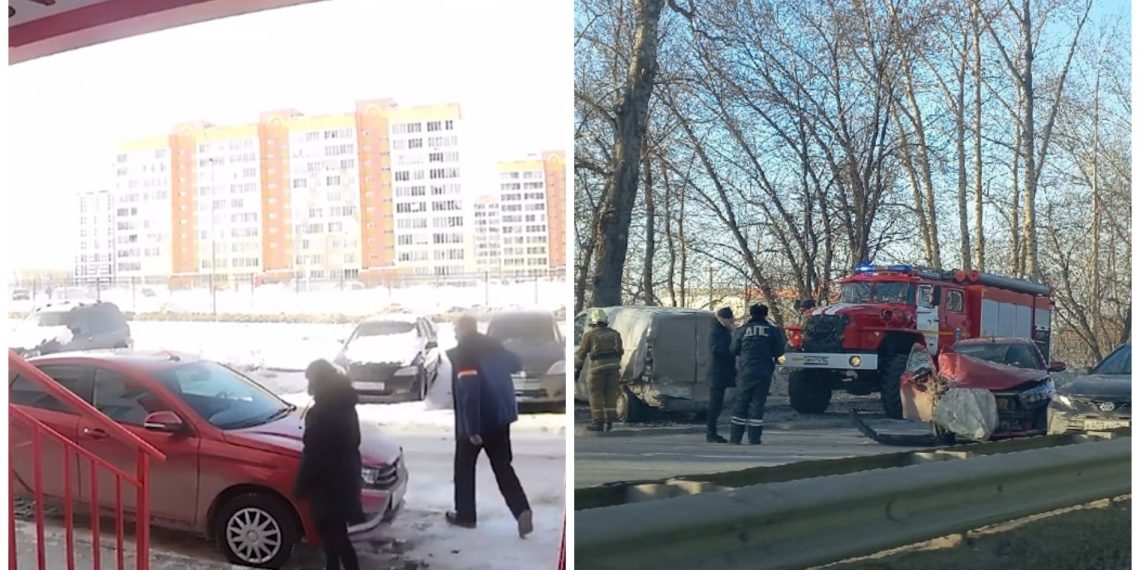 Уходили от погони: пара разбила угнанную «Ладу» на Бердском шоссе