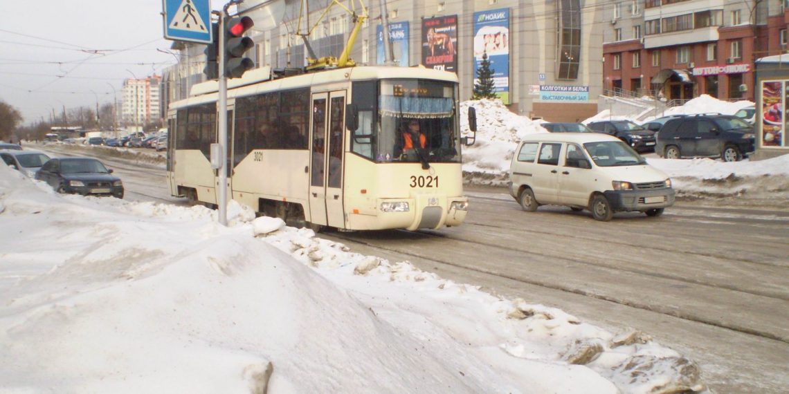 В Новосибирске три трамвая изменят свои маршруты на новогодних праздниках