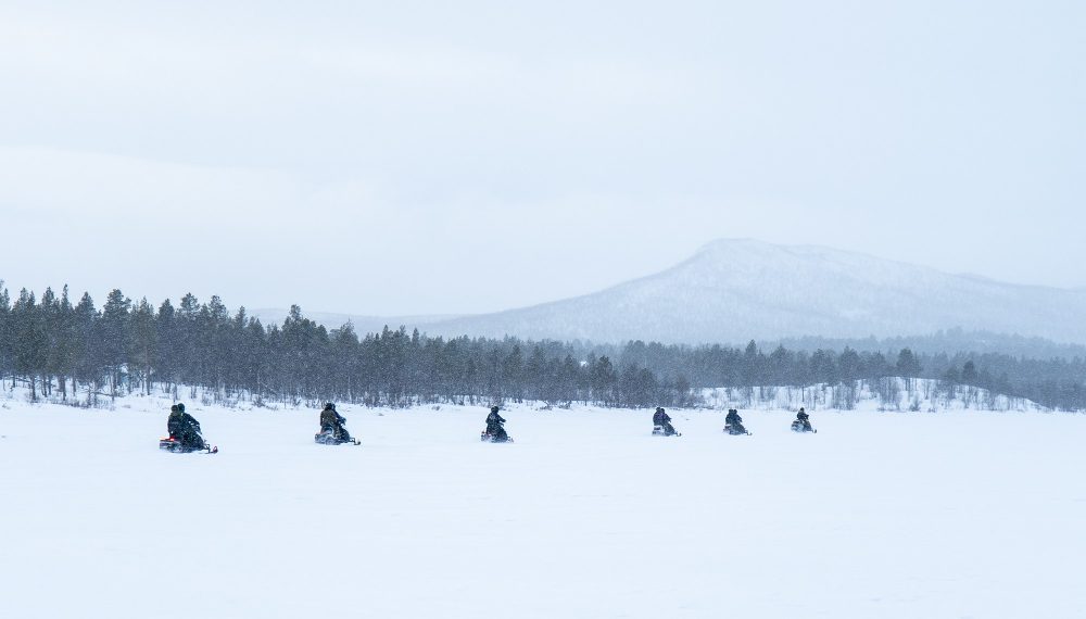 Группа лыжников заблудилась в Шерегеше