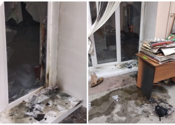 Центр сбора гумпомощи военным подожгли в Новосибирске