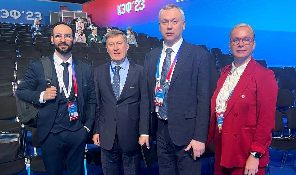 На Красноярском экономическом форуме ищут варианты совместных проектов с Новосибирском