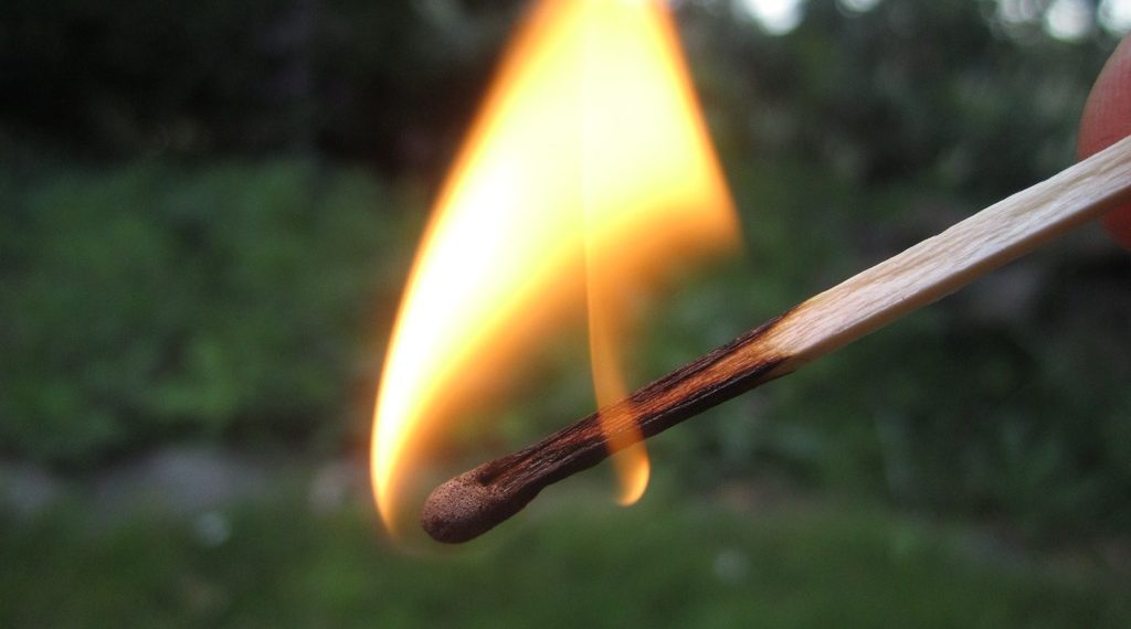 Новосибирец-пироман поджёг сухую траву около озера Чаны