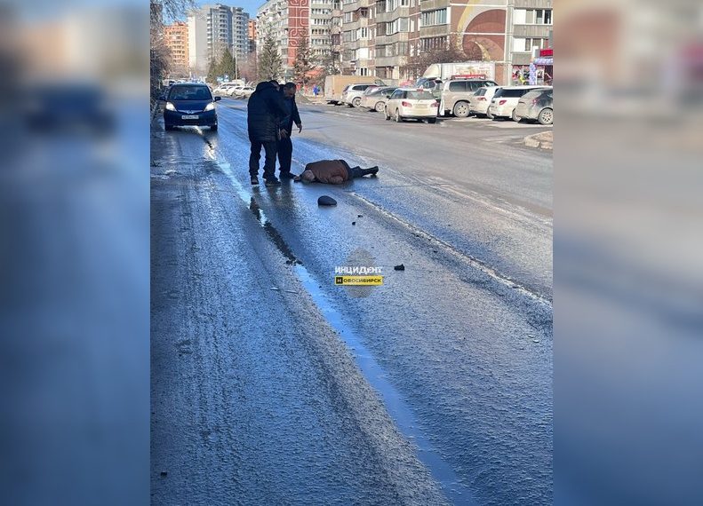 В Новосибирске маршрутка № 91 сбила 75-летнего пенсионера на пешеходном переходе