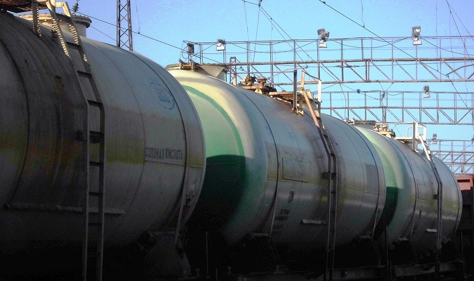 Разлив соляной кислоты произошел на станции Инская в Новосибирске