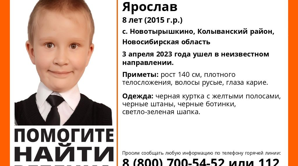 «Играл возле дома»: в селе под Новосибирском разыскивают пропавшего ...