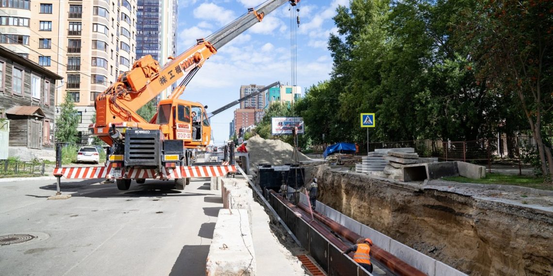 СГК в Новосибирске приступила к замене первых пяти участков тепломагистралей