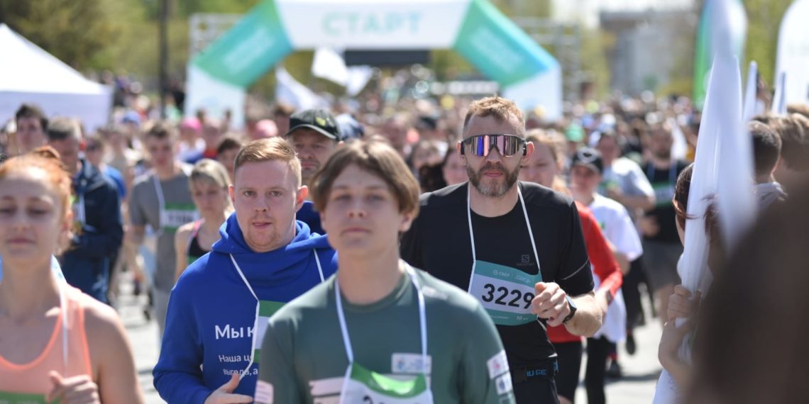 Более четырёх тысяч новосибирцев пробежали Зелёный Марафон