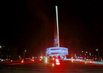 Экраны стелы на площади Калинина могут сбоить несколько дней