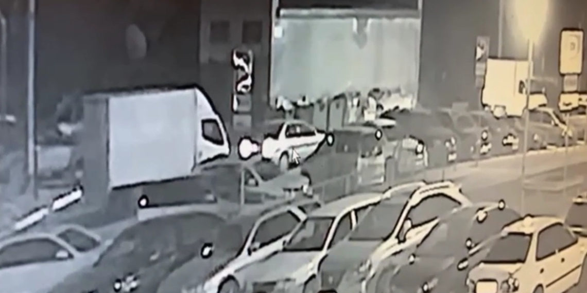 Полиция показала видео с самым невезучим угонщиком в Новосибирске