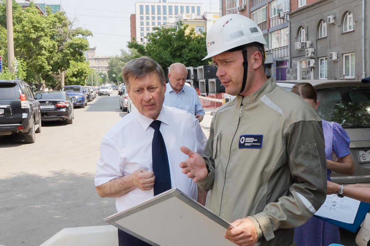 Тепломагистраль на улице Чаплыгина полностью заменят до конца лета |  07.06.2023 | Новосибирск - БезФормата