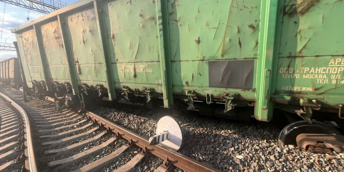 На станции Барабинск Новосибирской области произошёл сход пяти вагонов